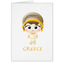 Ancient Greek Girl cards