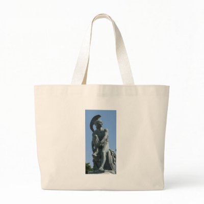 Ancient Greek Soldier in Classical Greece Bags by gothicarts