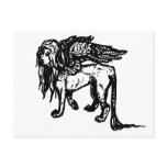Ancient Greek Sphinx (Leo/Virgo) Postcard