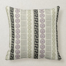 Ancient Greeks, cream, pillow