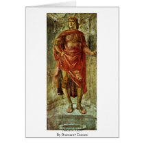 Ancient Hero By Bramante Donato Greeting Card
