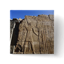 Ancient hieroglyphs on wall, Temple of Karnak,