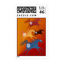 Ancient Horses Postage