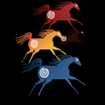 Ancient Horses  T-Shirt