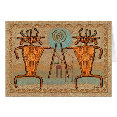 Ancient Hunters Card by ZiaSun