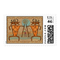Ancient Hunters postage