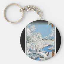 Ancient Japanese Art Keychain