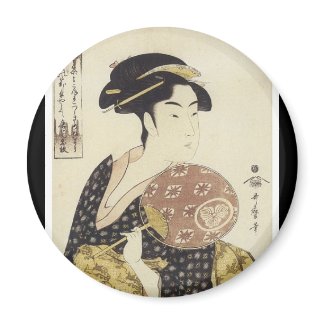 Ancient Japanese Art magnet magnet