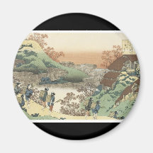 Ancient Japanese Art magnet
