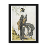 Ancient Japanese Art Postcard