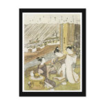 Ancient Japanese Art Postcard