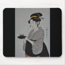 Ancient Japanese Painting circa 1793 Mouse Pad