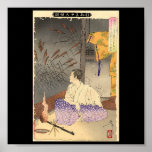 Ancient Japanese Painting circa 1891 posters
