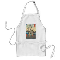 Ancient Japanese Women under Cherry Blossoms Apron