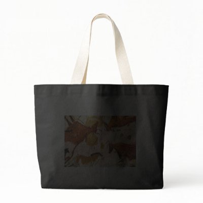 Ancient Lascaux Bulls Bags by VintagePets