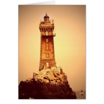 Ancient Lighthouse Greeting Card cards