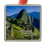Ancient Machu Picchu, last refuge of the 2 Christmas Tree Ornaments