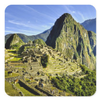Ancient Machu Picchu, last refuge of the Square Sticker