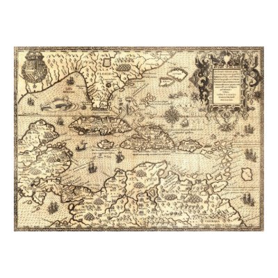 political map of central america and the caribbean. map of central american and
