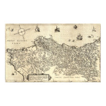 Ancient Map of Portugal posters