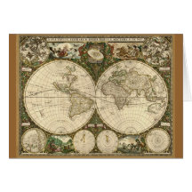Ancient Map Series Cards