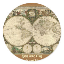 Ancient Map Series stickers