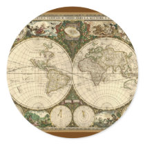 Ancient Map Series stickers