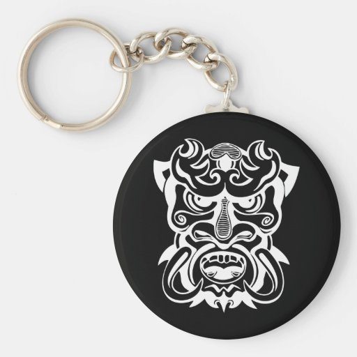 Ancient Mask 6 Key Chain