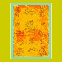 Ancient Mayan Glyphs posters