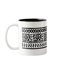 Ancient Mexican Design - Mug by dchaddad Ancient Mexican Design - Mug
