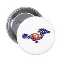 Ancient Mexico Design Road Runner buttons