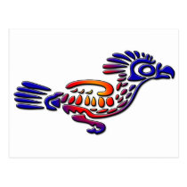 Ancient Mexico Design Road Runner postcards