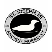 Ancient Murrelet in Michigan Ladies Basic T-Shirt