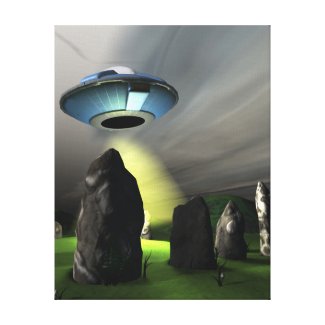 Ancient Mystries Stretched Canvas Print