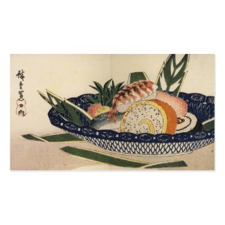 Ancient Painting of a Bowl of Sushi circa 1800's. profilecard