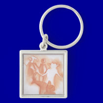Ancient people keychains
