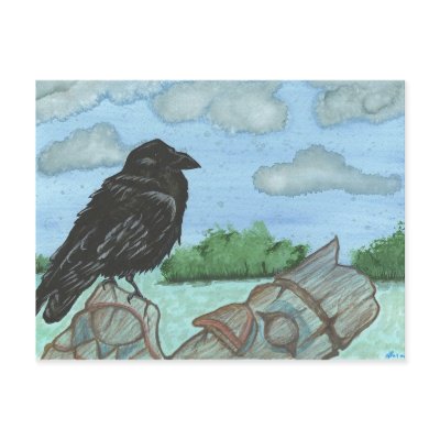 "Ancient Perch" Post Card by cnlbell
