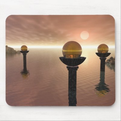 Ancient Pillars Mousepad by jasonmit