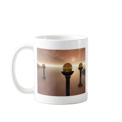 Ancient Pillars Mugs by jasonmit