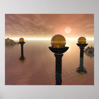 Ancient Pillars Posters by jasonmit