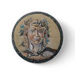 Ancient Roman Satyr Mosaic Pin