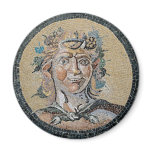 Ancient Roman Satyr Mosaic Refrigerator Magnets