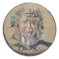 Ancient Roman Satyr Mosaic stickers