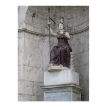 Ancient Roman Statue in Italy posters