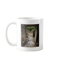 Ancient Roman stone doorway in Ephesus, Turkey Mug