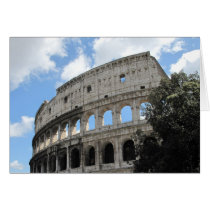 Ancient Rome Colosseum Card