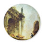 Ancient Ruins By Robert Hubert Fridge Magnet