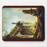 Ancient Ruins By Robert Hubert Mouse Pads