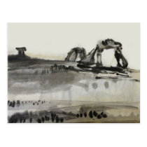 Ancient Ruins Desert postcards
