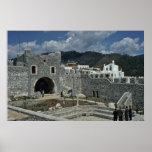 Ancient Ruins In Modern World Print